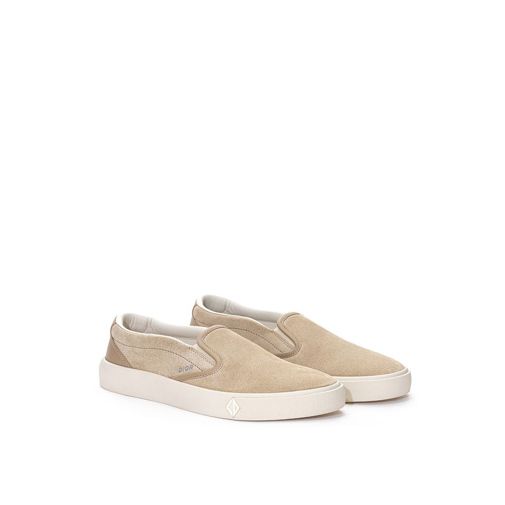 Dior Beige Leather Sneaker