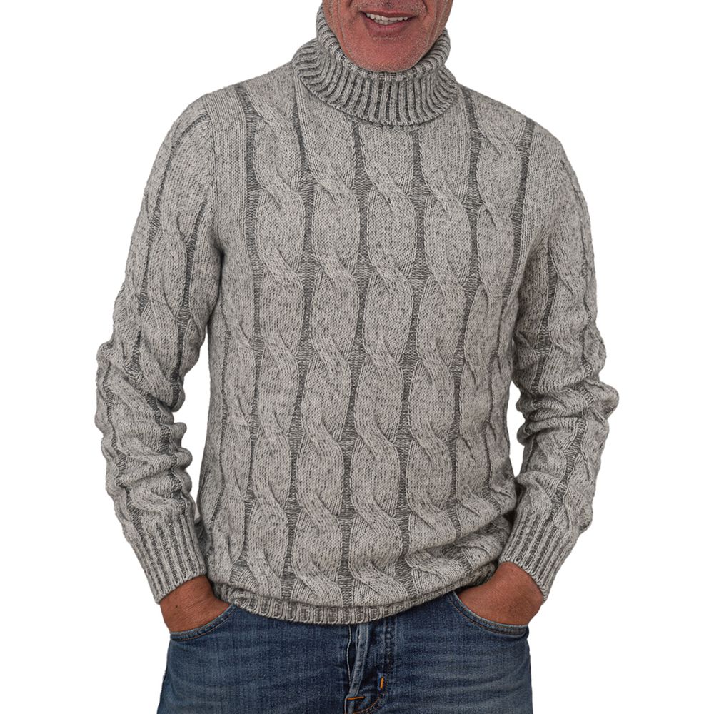 Gran Sasso Gray Cashemere Sweater