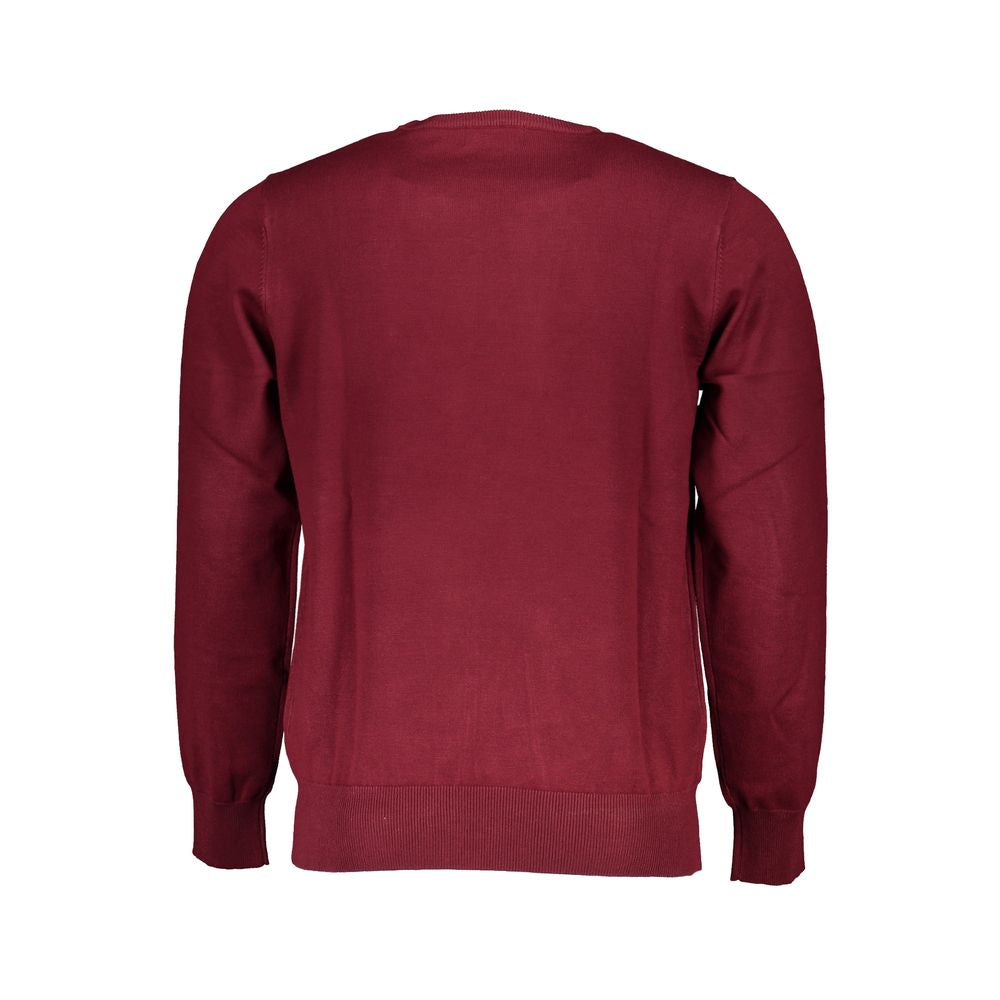 U.S. Grand Polo Red Nylon Sweater