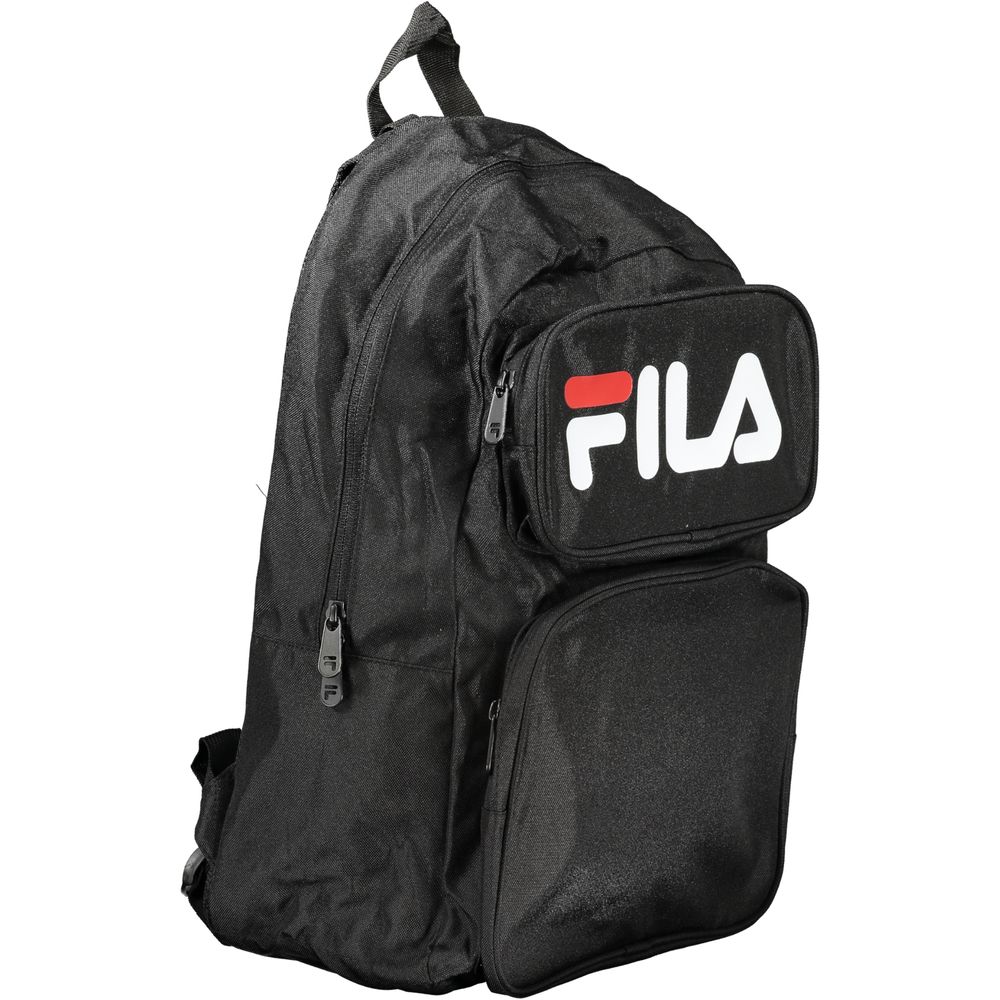 Fila Black Polyester Backpack