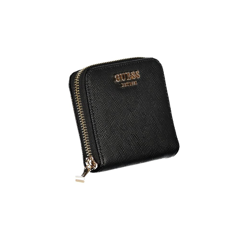 Guess Jeans Black Polyethylene Wallet