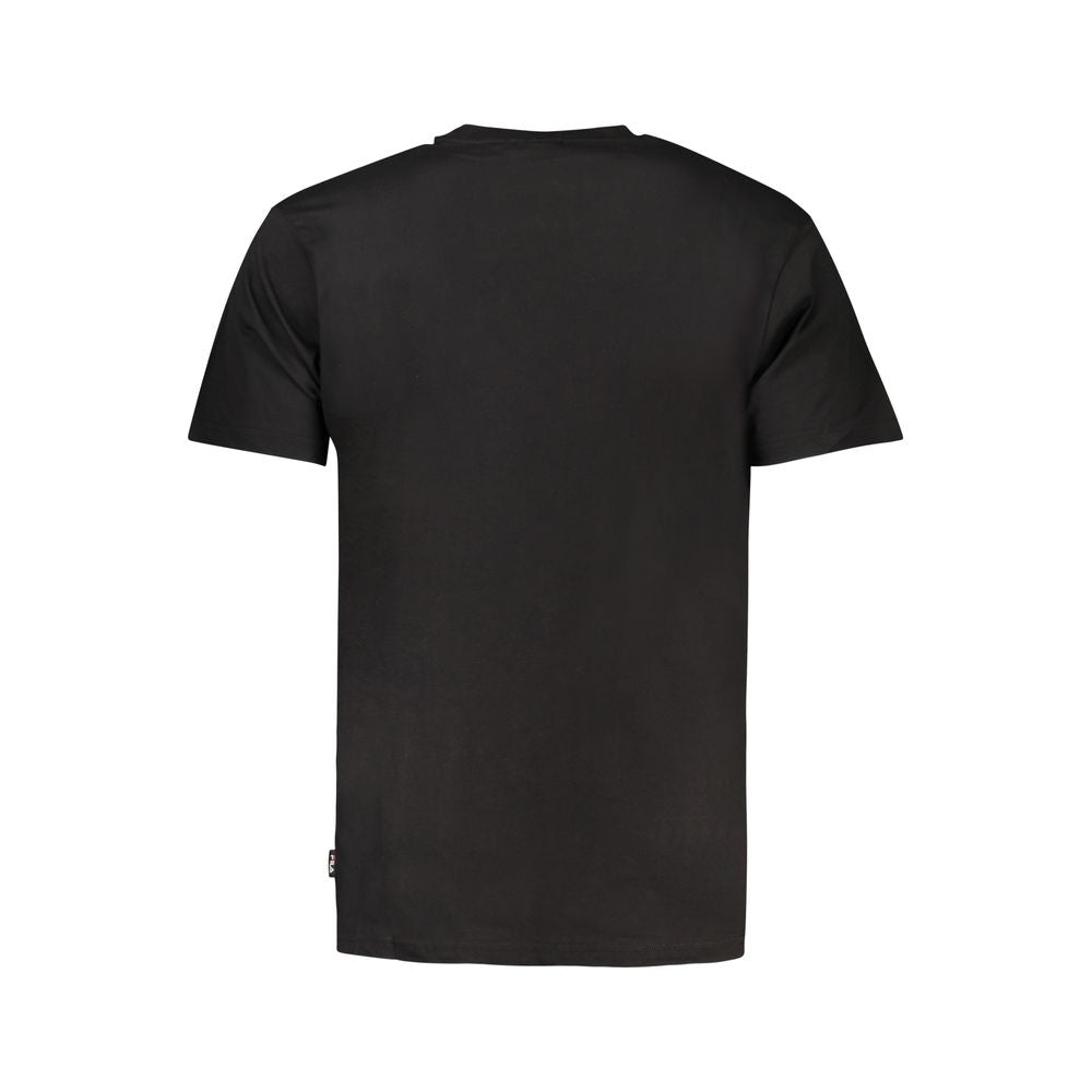 Fila Black Cotton T-Shirt