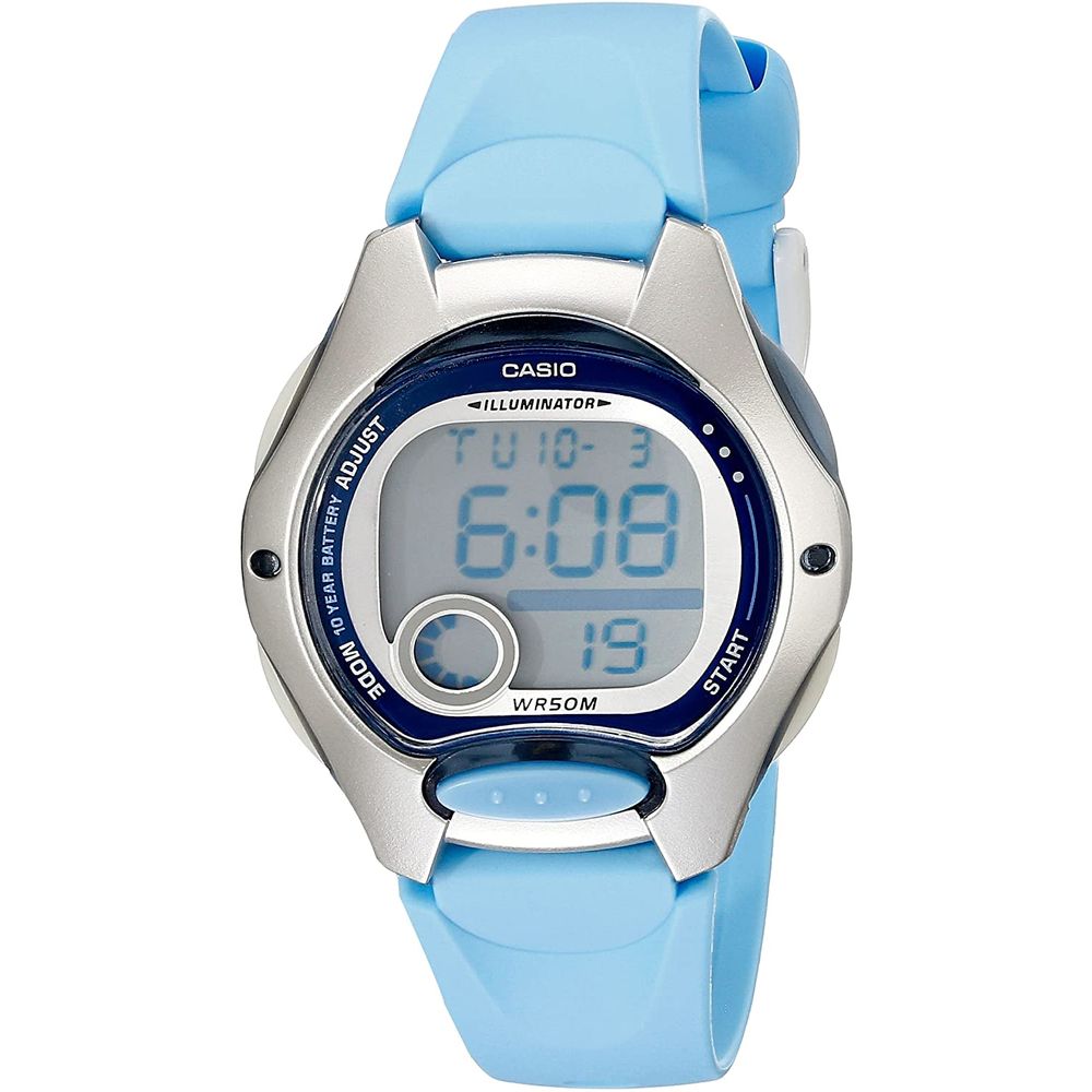 Casio Blue Resin Watch