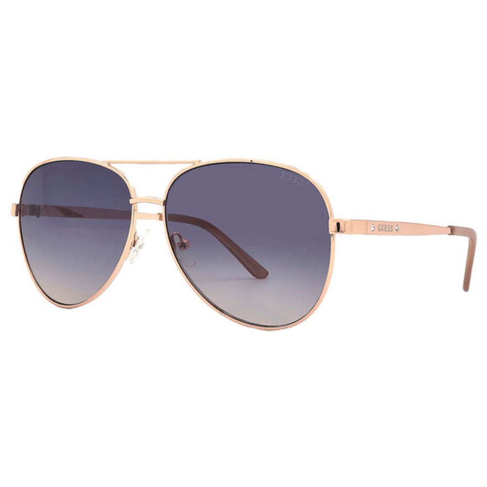 Guess Pink Metal Sunglasses