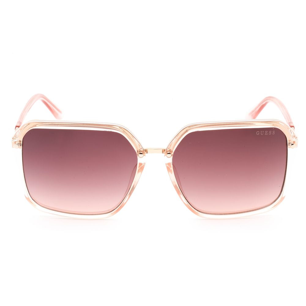 Guess Pink Metal Sunglasses