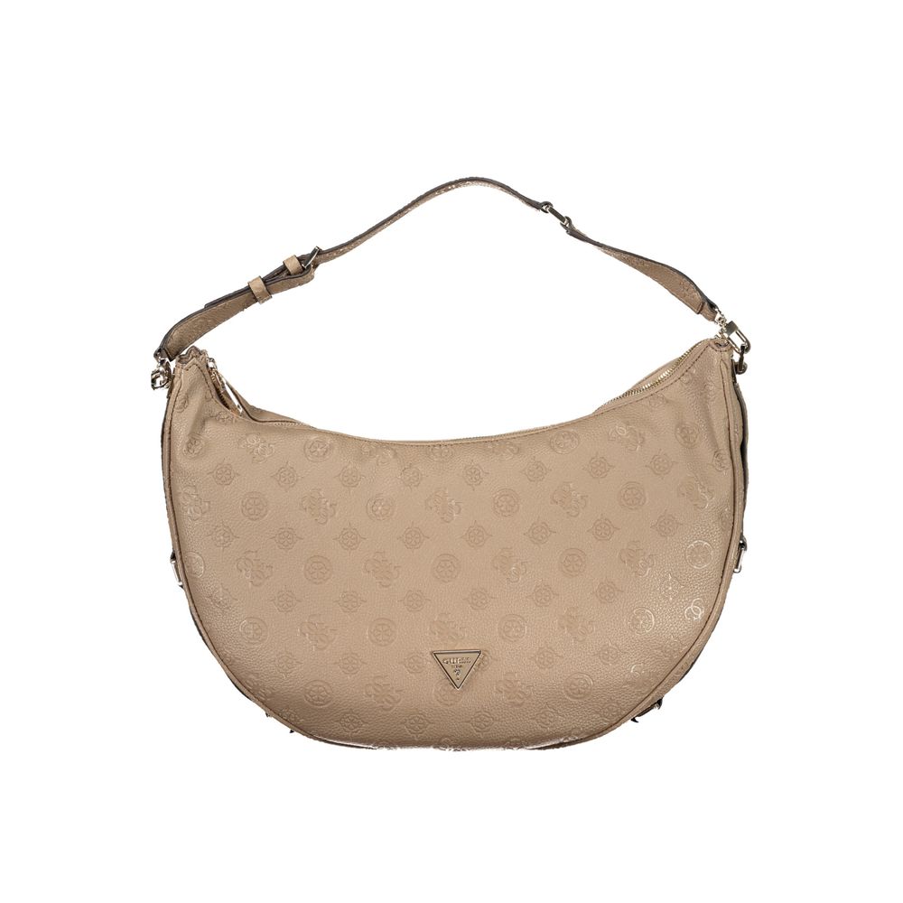 Guess Jeans Beige Polyethylene Handbag