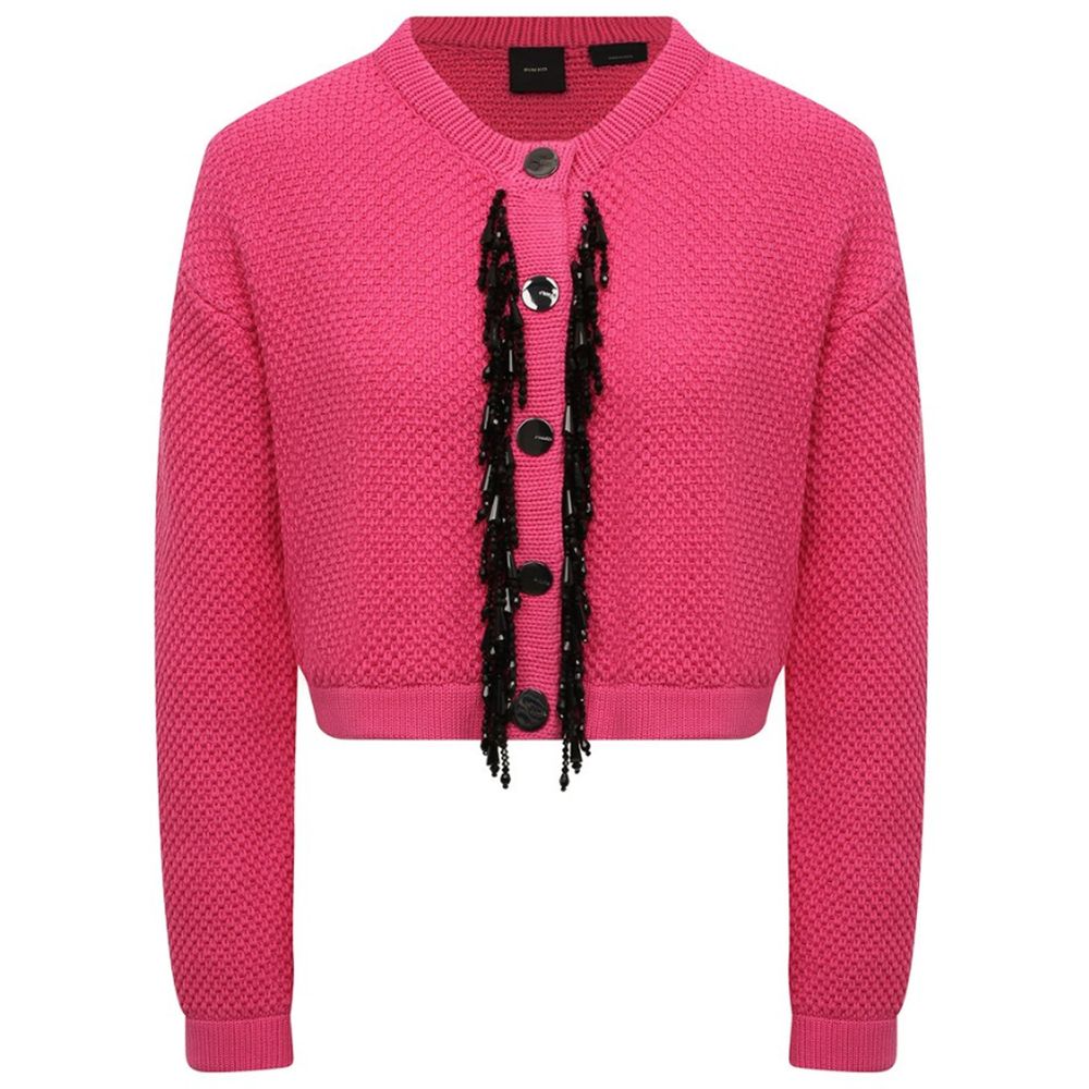 PINKO Fuchsia Cotton Sweater