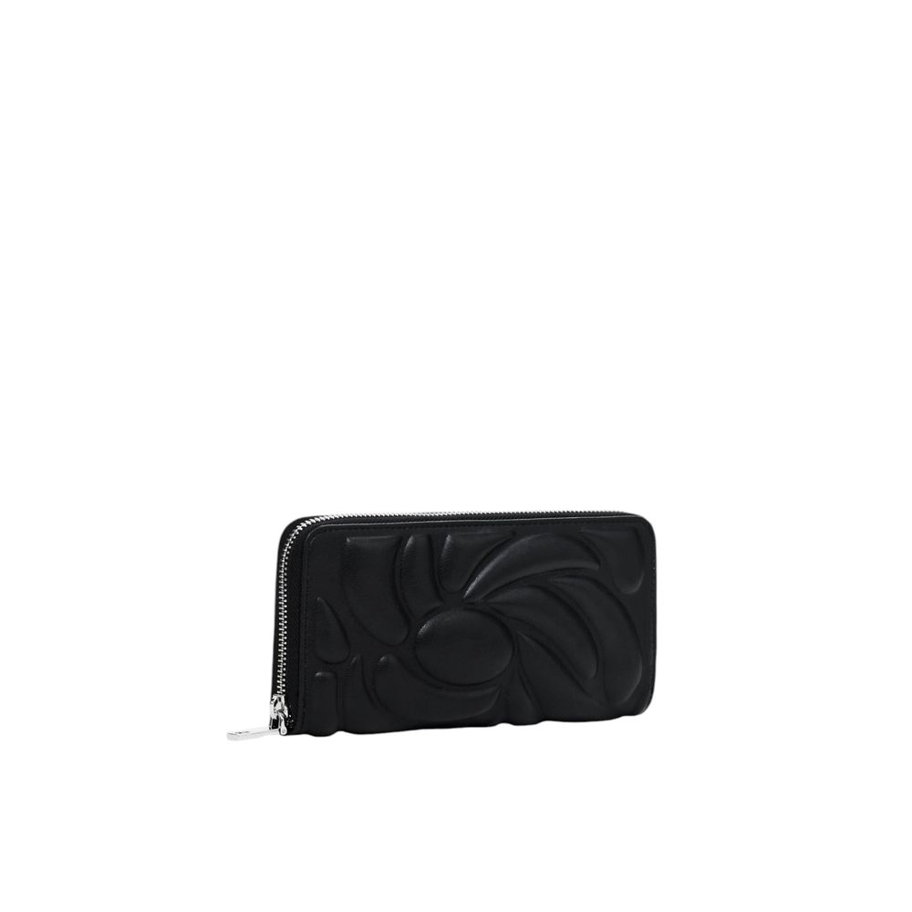 Desigual Black Polyethylene Wallet