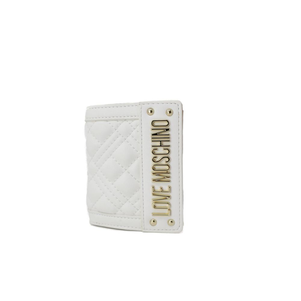 Love Moschino White Polyethylene Wallet