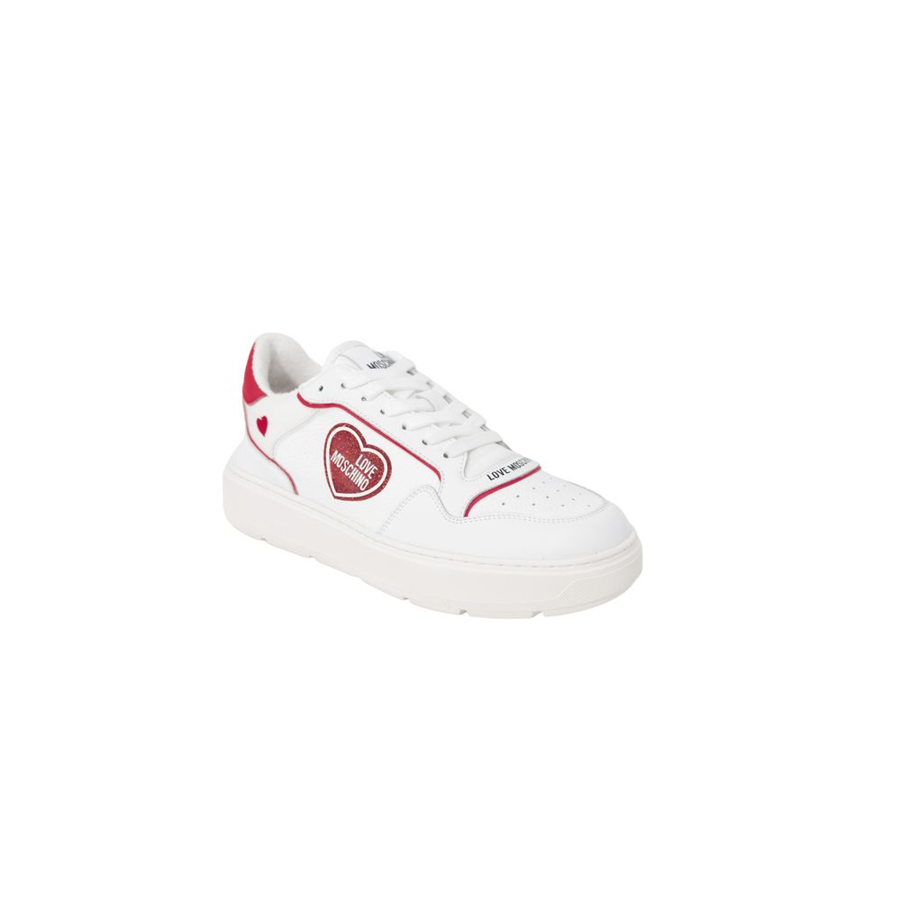 Love Moschino Red Polyethylene Sneaker