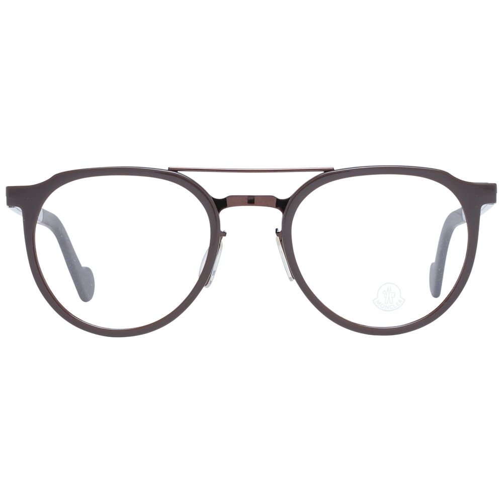 Moncler Brown Unisex Optical Frames