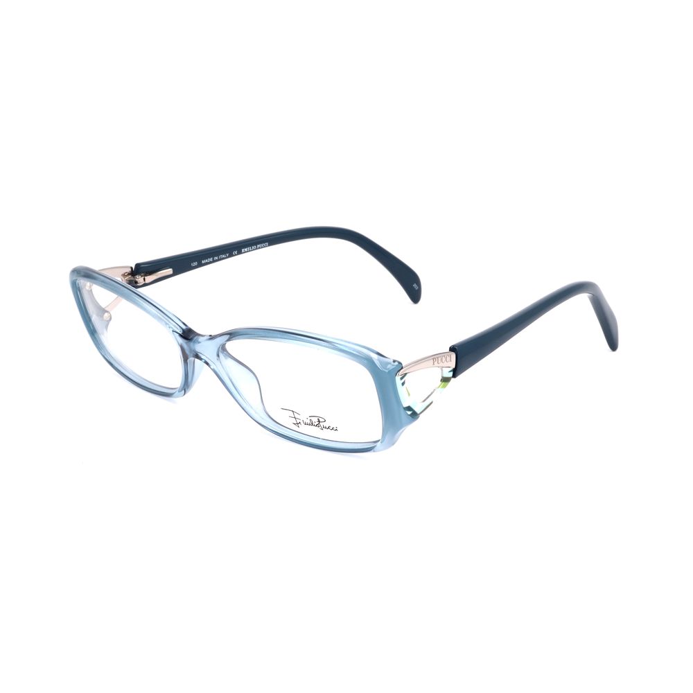 Emilio Pucci Blue Plastic Frames