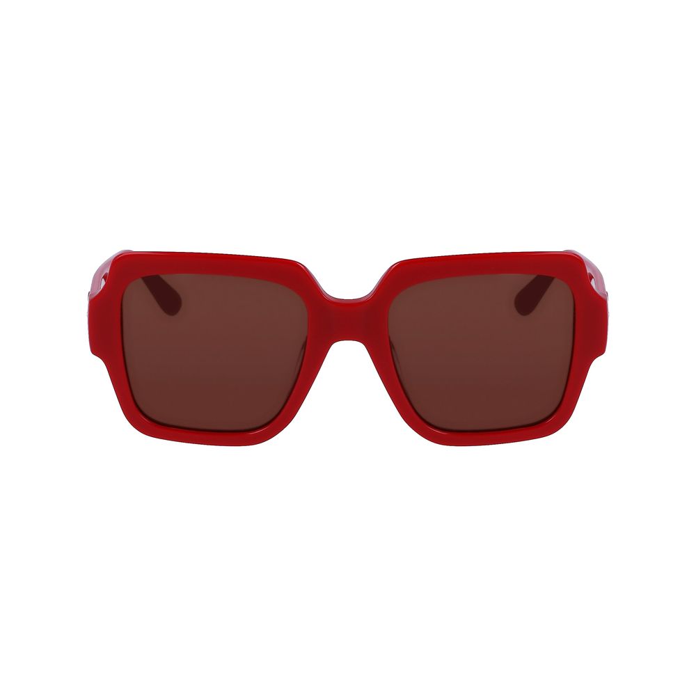 Karl Lagerfeld Red Acetate Sunglasses