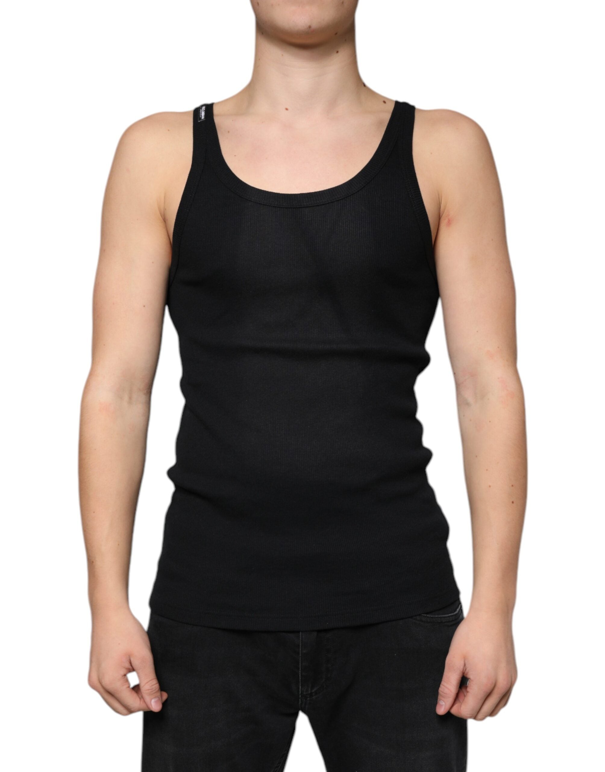 Dolce & Gabbana Black Marcello Tank Sleeveless T-shirt