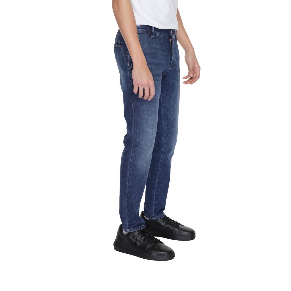 Jeckerson Blue Cotton Jeans & Pant