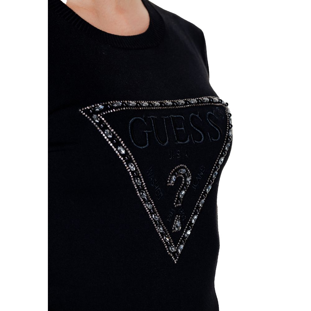 Guess Black Viscose Tops & T-Shirt