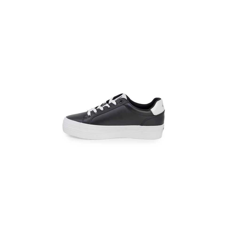 Calvin Klein Black Leather Sneaker