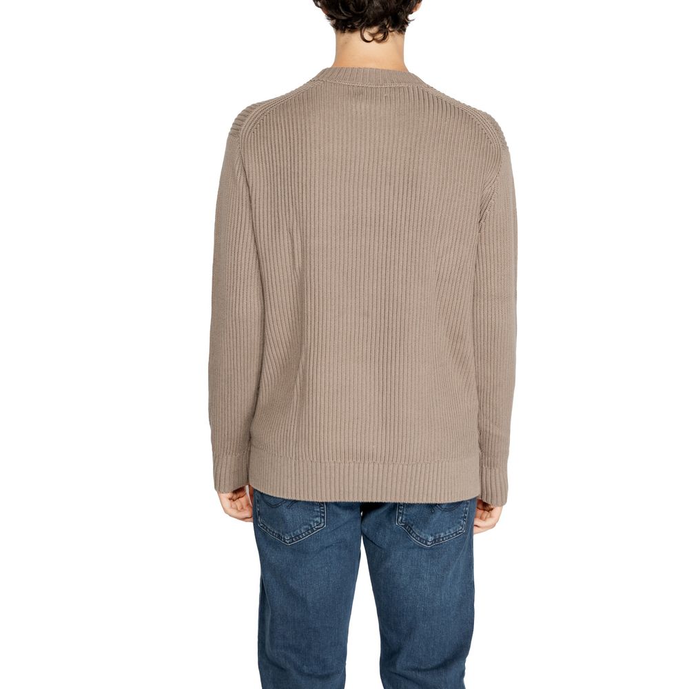 Calvin Klein Jeans Brown Organic Cotton Sweater