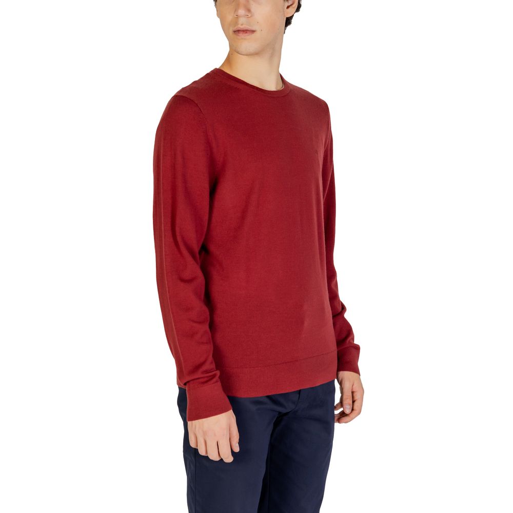 Calvin Klein Jeans Bordeaux Recycled Wool T-Shirt