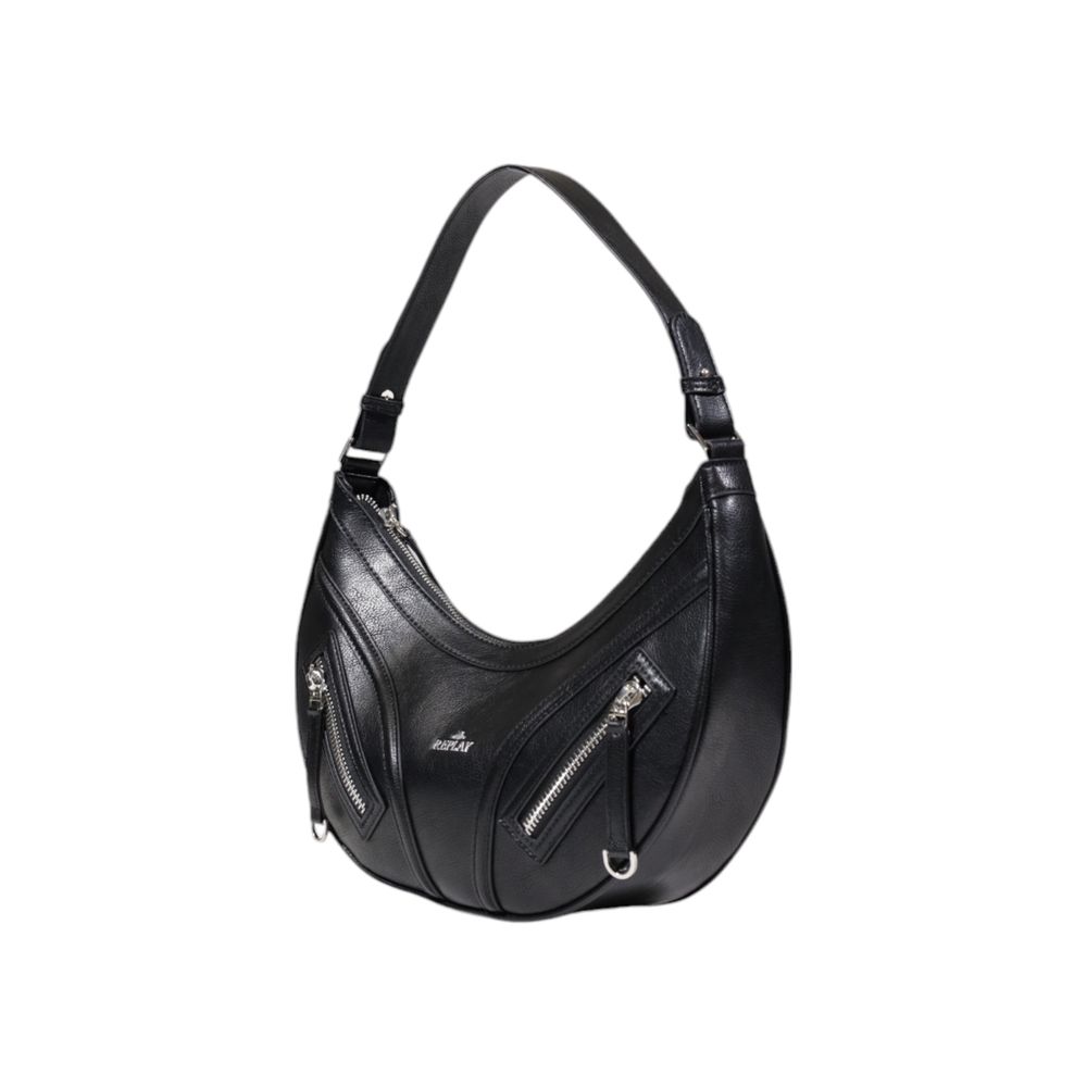 Replay Black Polyester Handbag