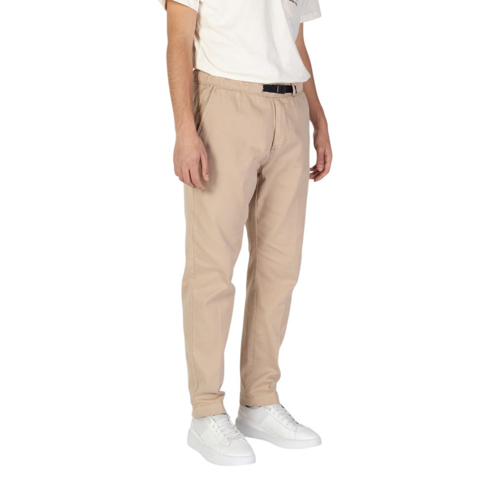 Gas Beige Cotton Jeans & Pant