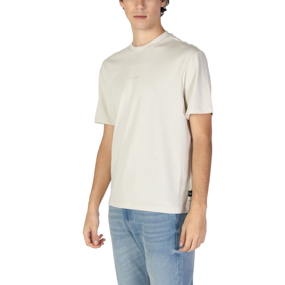 Gas Cream Polyester T-Shirt