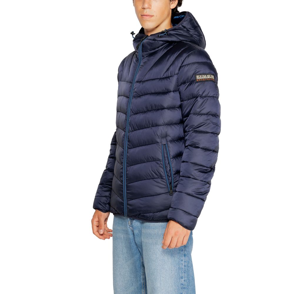 Napapijri Blue Nylon Jacket