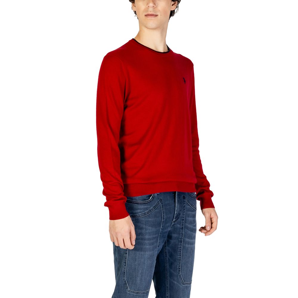 U.S. POLO ASSN. Red Viscose Sweater