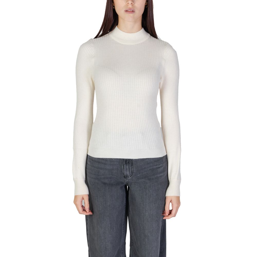 Only Cream Viscose Sweater