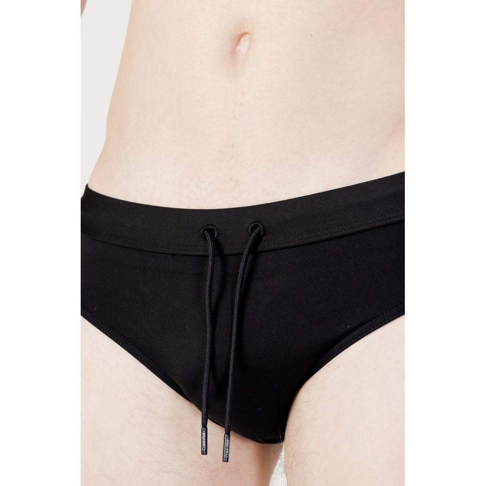 Calvin Klein Jeans Black Polyester Swimwear