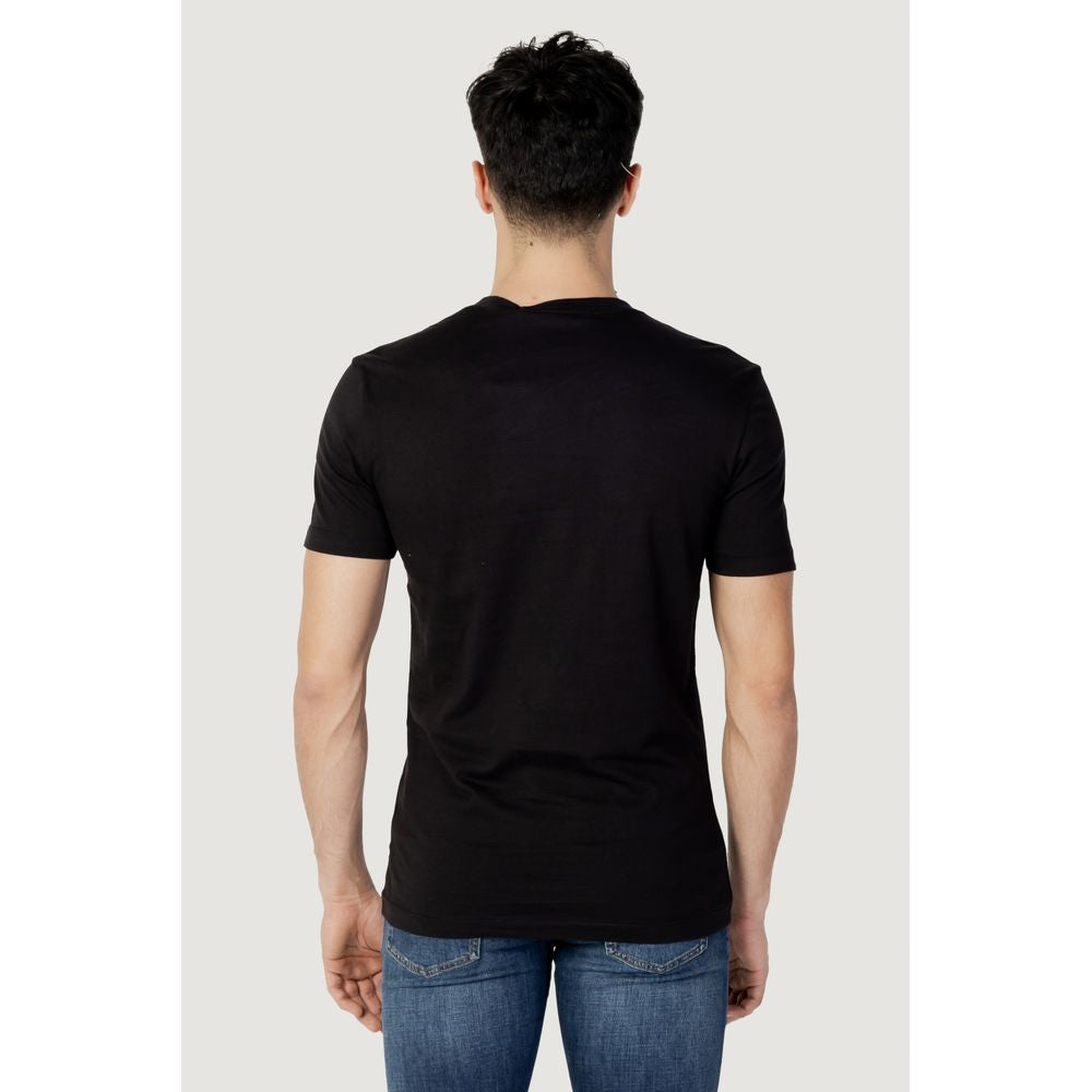 Calvin Klein Jeans Black Cotton T-Shirt