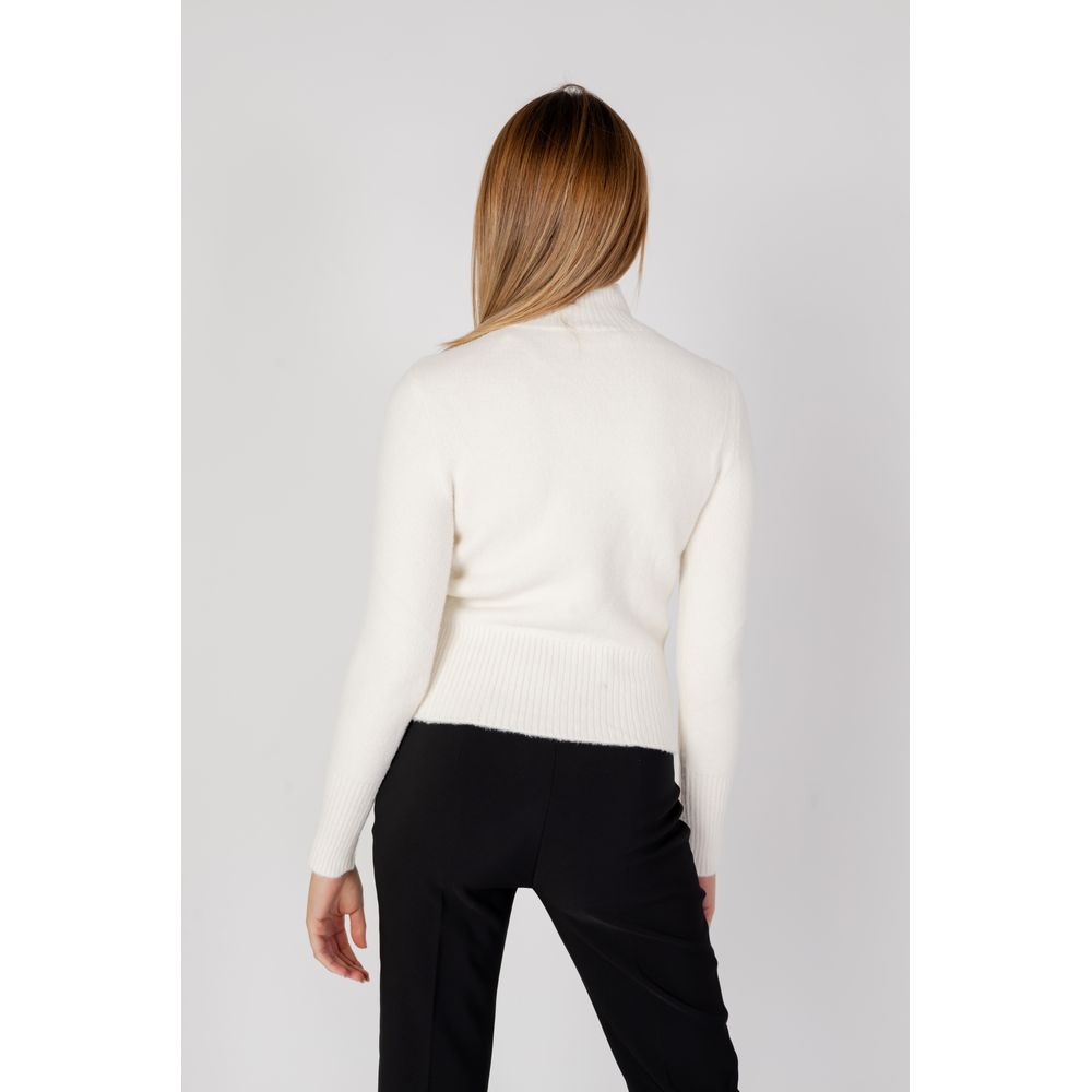 Guess White Polyamide Sweater