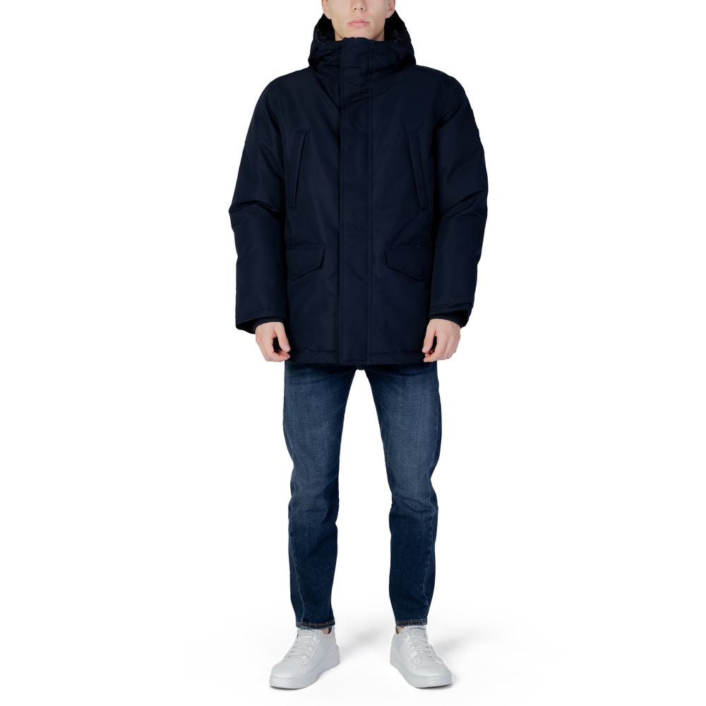 Napapijri Blue Polyester Jacket