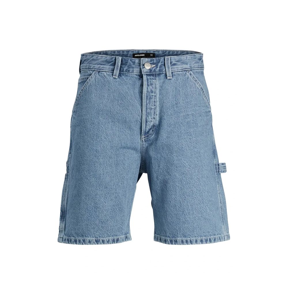 Jack Jones Light Blue Cotton Short