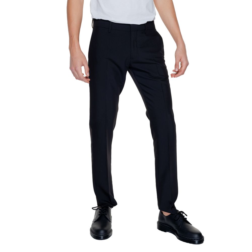 Antony Morato Black Polyester Jeans & Pant