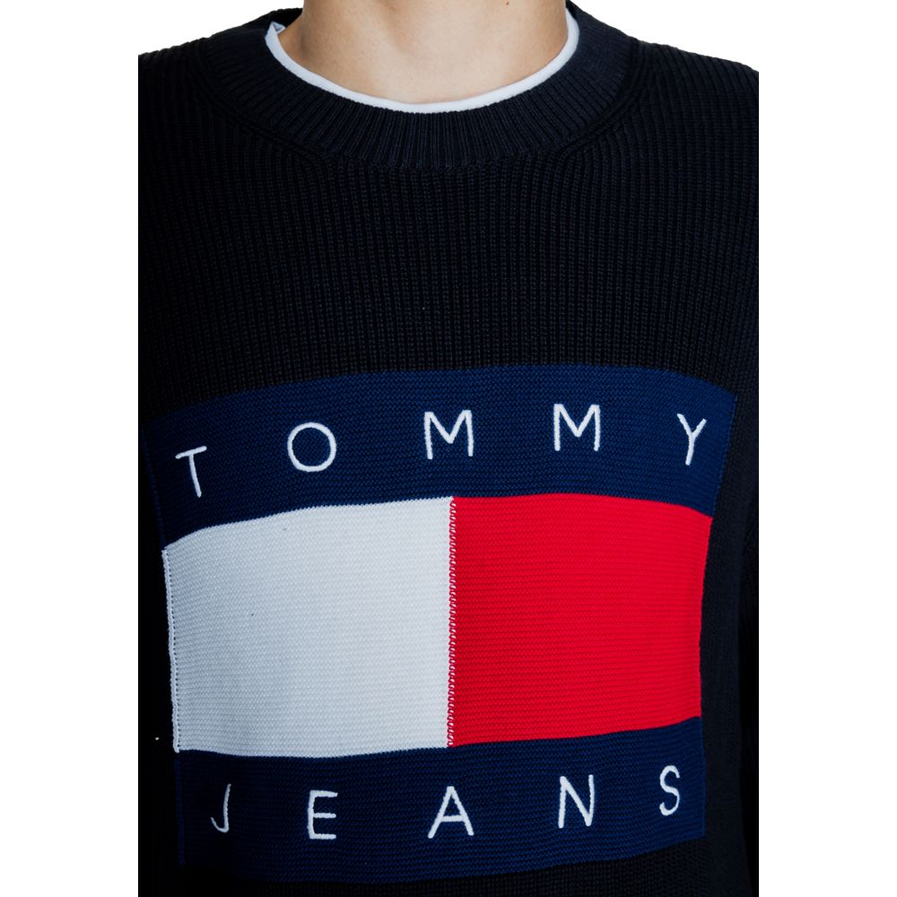 Tommy Hilfiger Jeans Black Organic Cotton Sweater