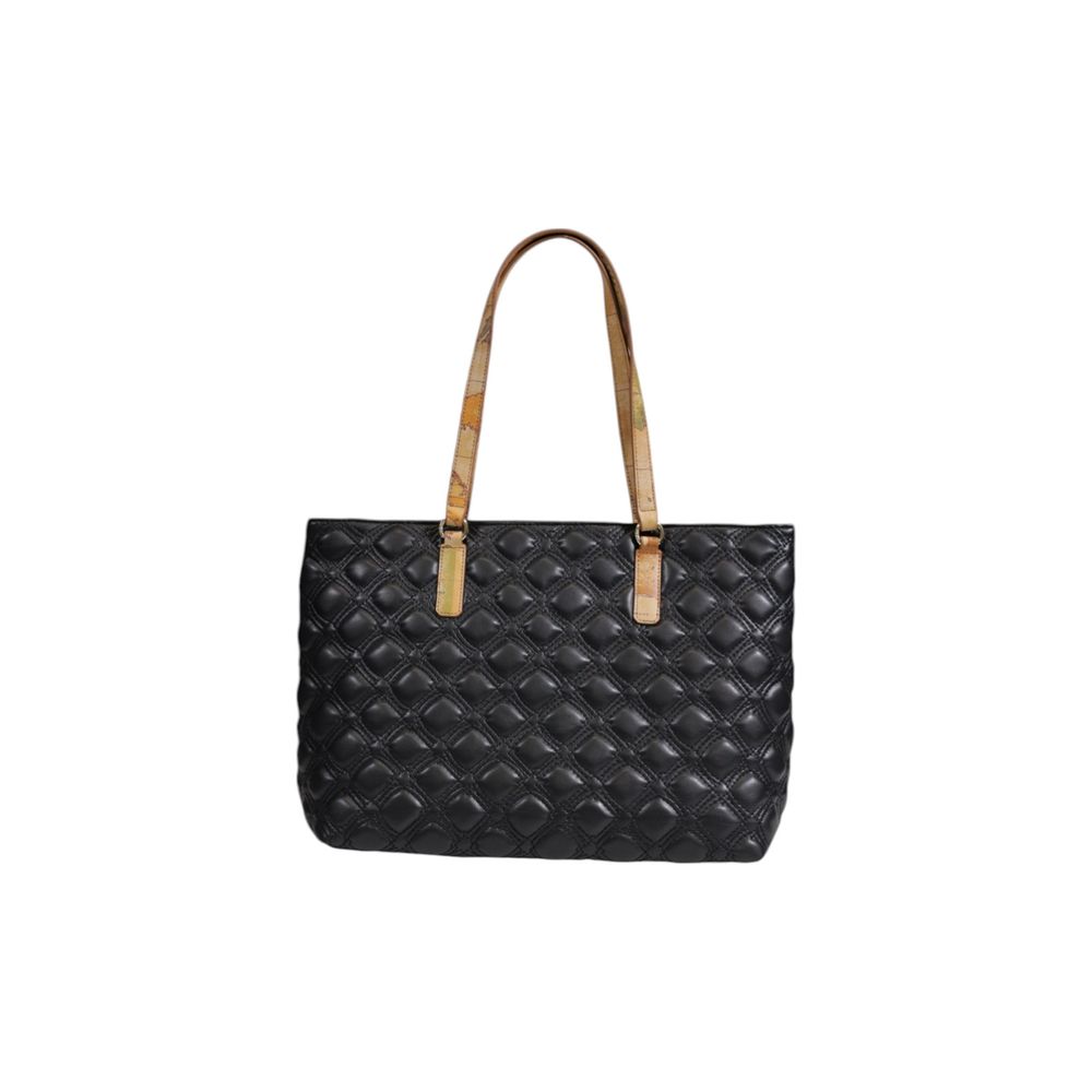 Alviero Martini Prima Classe Black Polyethylene Handbag