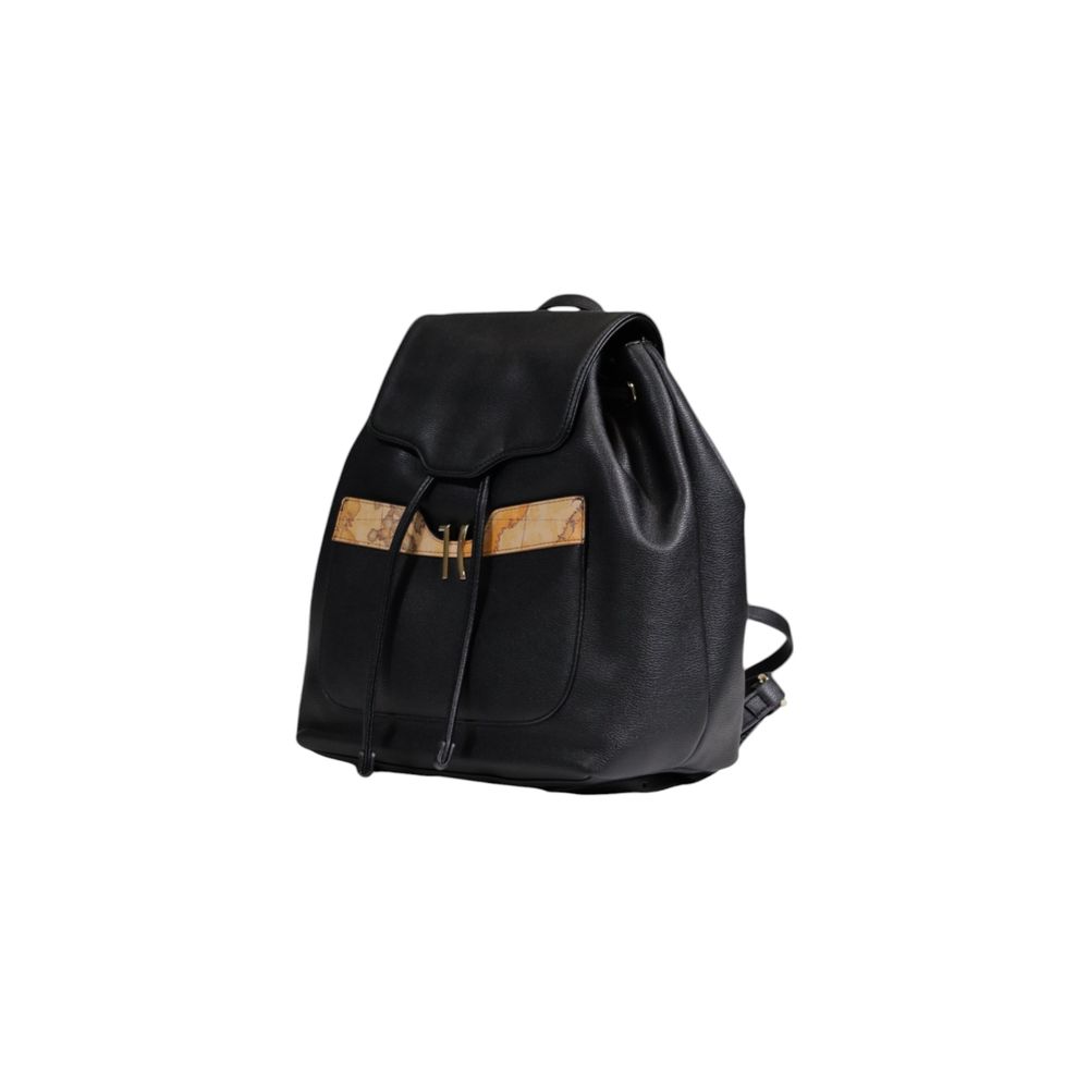 Alviero Martini Prima Classe Black Polyethylene Backpack