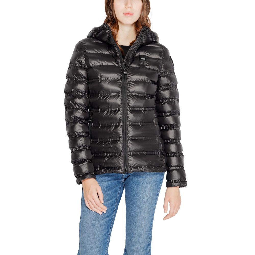 Blauer Black Polyamide Jackets & Coat