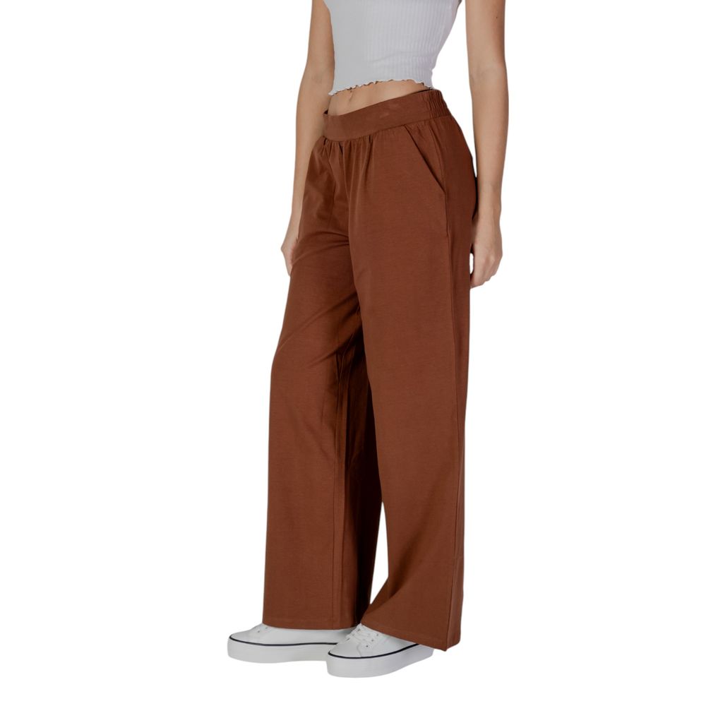 B.Young Brown Cotton Jeans & Pant