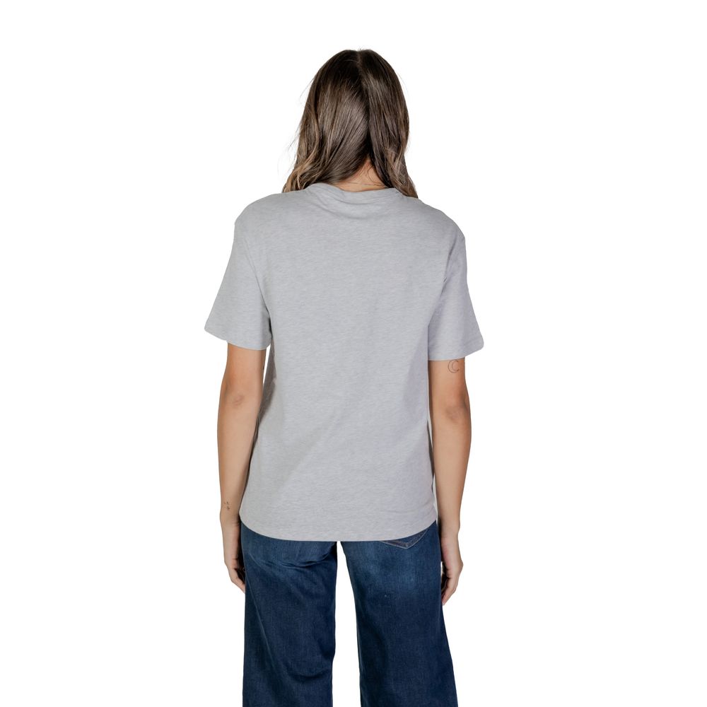 Tommy Hilfiger Jeans Gray Cotton Tops & T-Shirt