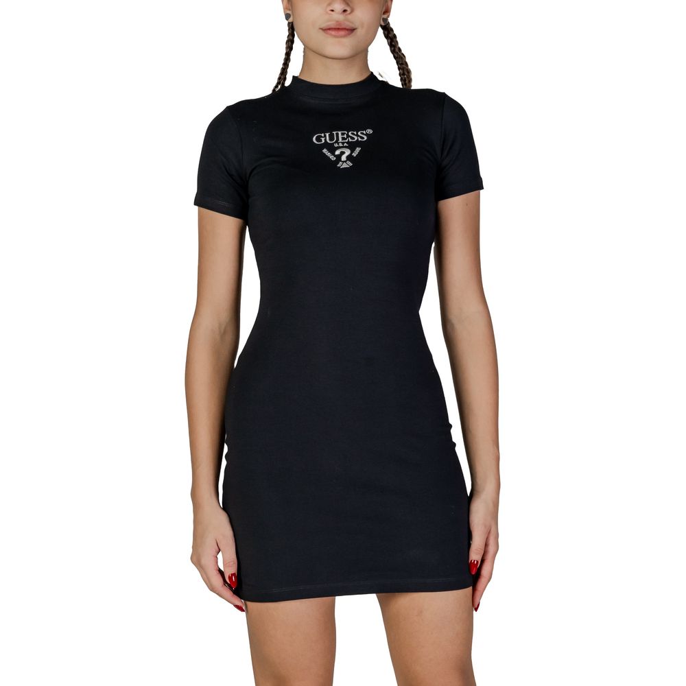 Guess Active Black Cotton Dress