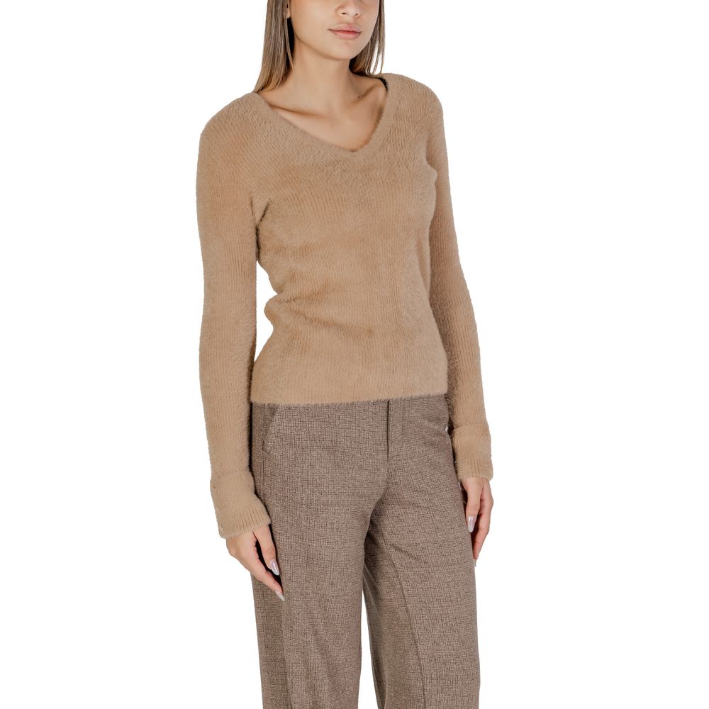 Morgan De Toi Beige Polyamide Sweater