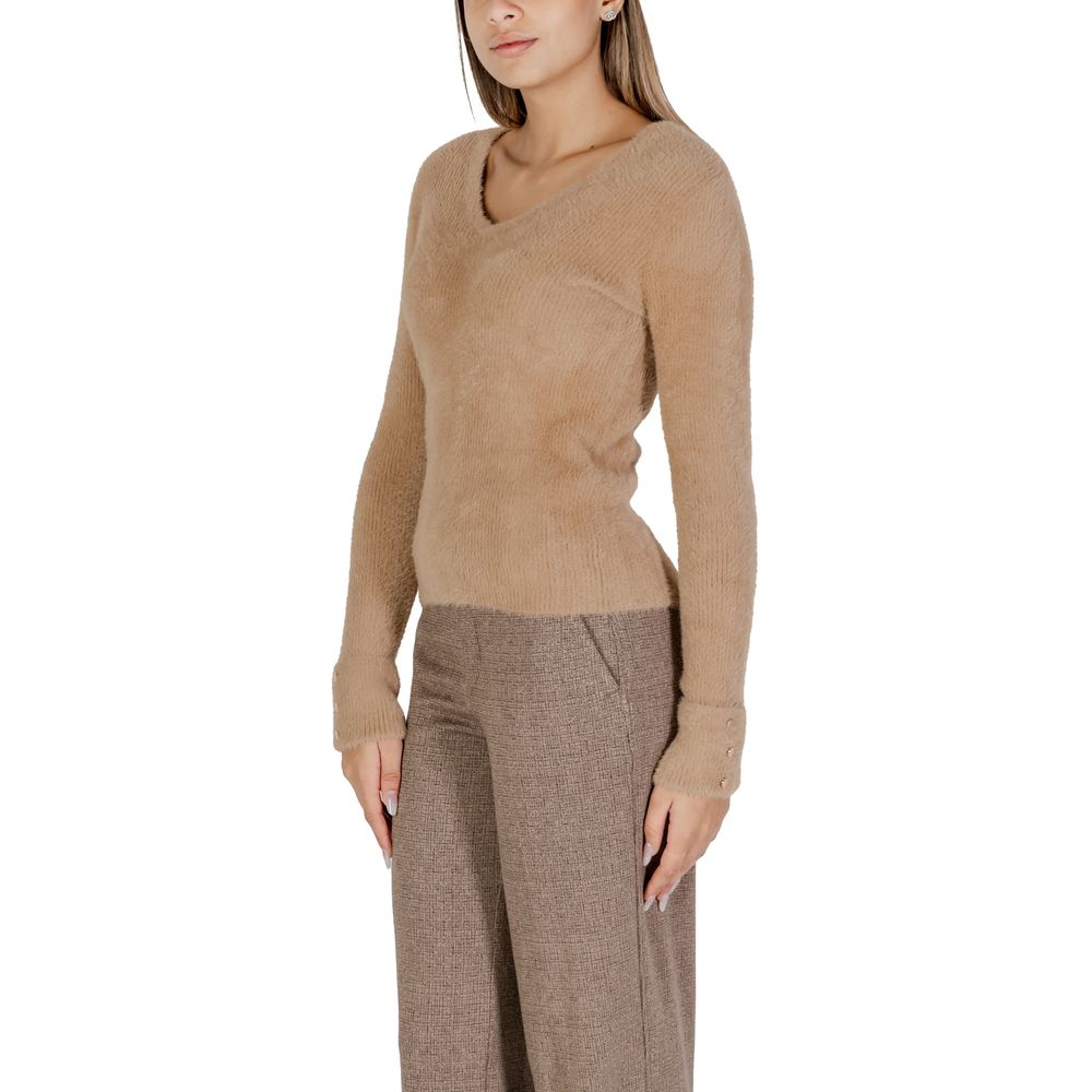 Morgan De Toi Beige Polyamide Sweater