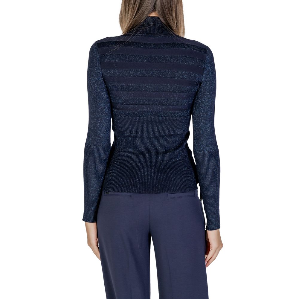 Morgan De Toi Blue Viscose Sweater