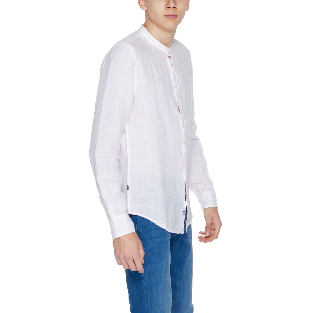 Blauer Multicolor Linen Shirt