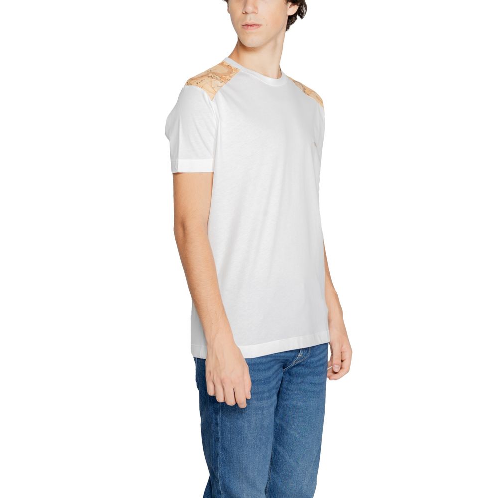 Alviero Martini Prima Classe White Cotton T-Shirt