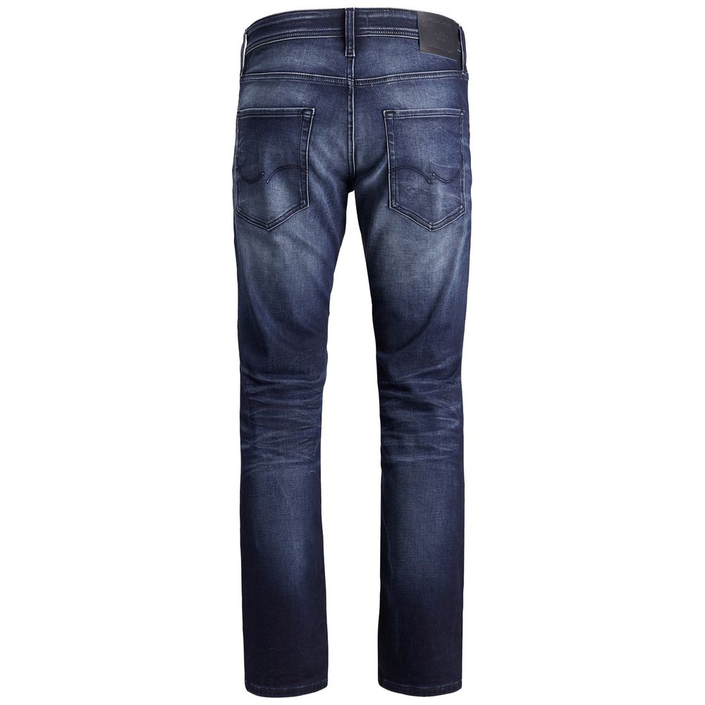 Jack Jones Blue Cotton Jeans & Pant