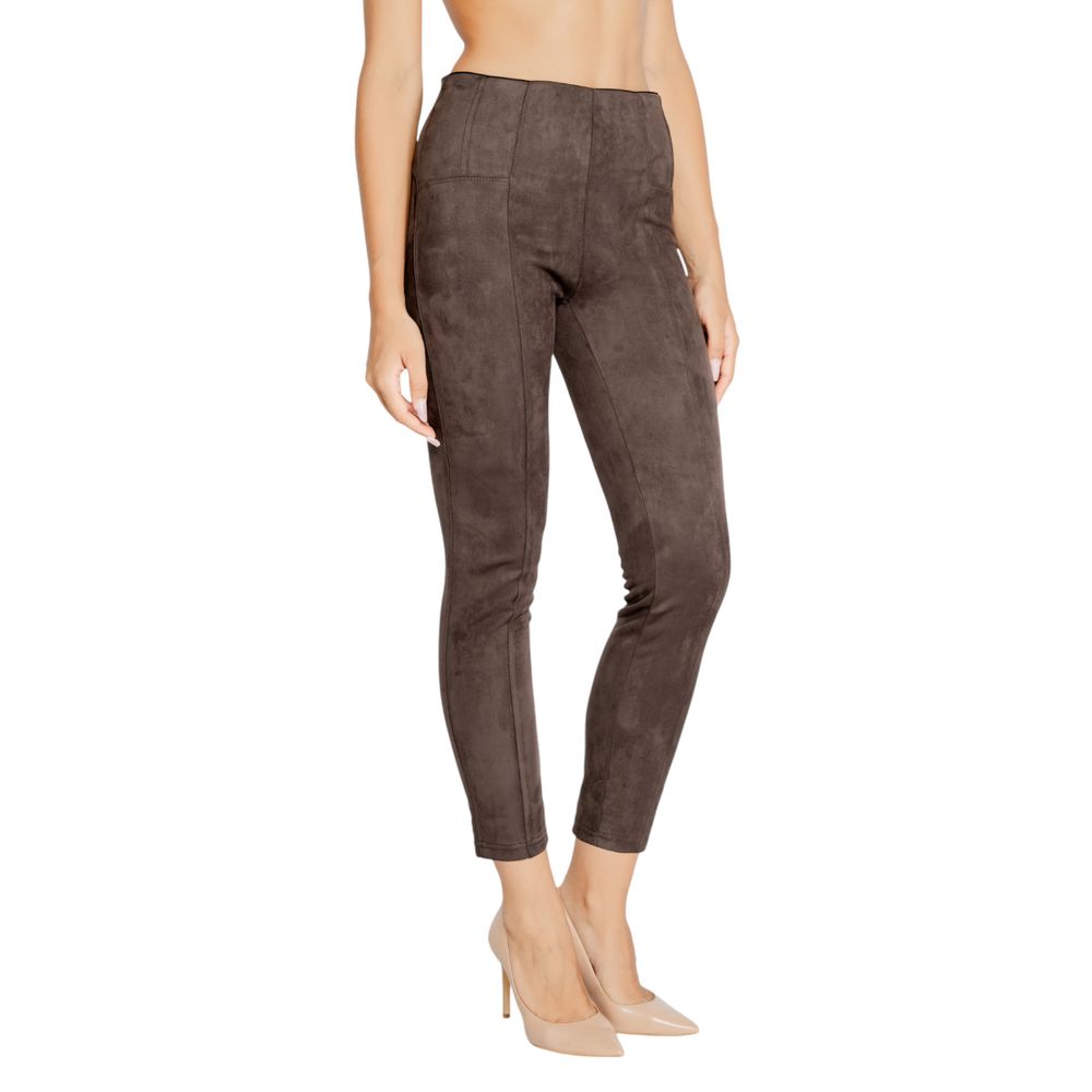 Street One Brown Polyester Jeans & Pant