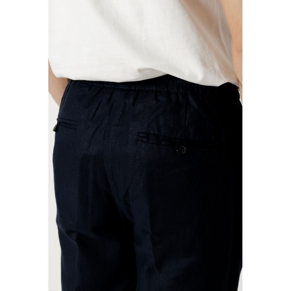 Antony Morato Blue Linen Jeans & Pant